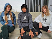 Load image into Gallery viewer, Women's Chalk Blue Hoodie (jp-fate/destiny)