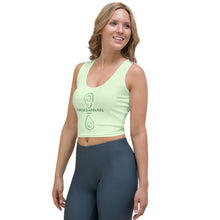 Carica l'immagine nel visualizzatore di Gallery, Yoga Crop Top avocado II