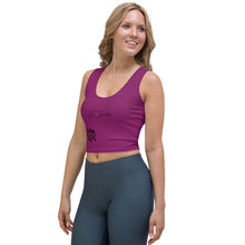 Carica l'immagine nel visualizzatore di Gallery, Yoga Crop Top magenta