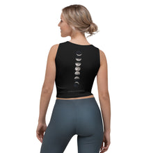 Carica l'immagine nel visualizzatore di Gallery, Yoga Crop Top fase lunare