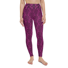 Load image into Gallery viewer, Magenta Yoga Leggings