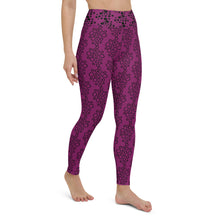 Load image into Gallery viewer, Magenta Yoga Leggings