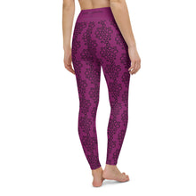 Load image into Gallery viewer, Magenta Yoga Leggings