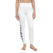 Load image into Gallery viewer, White Moon Yoga Leggings