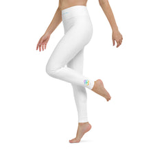 Load image into Gallery viewer, White Moon Yoga Leggings