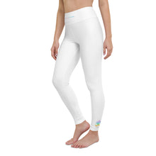 Load image into Gallery viewer, White Moon Yoga Leggings