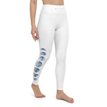Load image into Gallery viewer, White Moon Yoga Leggings