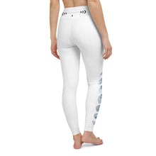 Load image into Gallery viewer, White Moon Yoga Leggings
