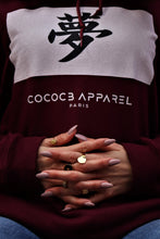 Load image into Gallery viewer, Women's Burgundy Hoodie (jp-dream)