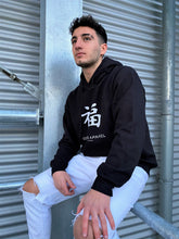 Load image into Gallery viewer, Men's Black Hoodie (jp-luck2)