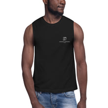 Load image into Gallery viewer, Men's Short sleeve Muscle Shirt (Black)