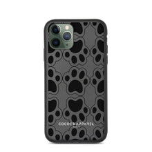 Load image into Gallery viewer, Biodegradable iPhone Case (cat paws)