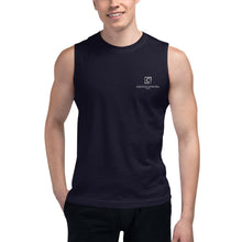 Load image into Gallery viewer, Men's Short sleeve Muscle Shirt (Navy)