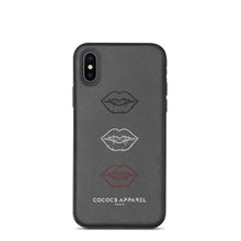 Load image into Gallery viewer, Biodegradable iPhone Case (kisses)
