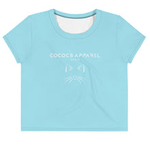 Load image into Gallery viewer, The BabyBlue Kitty Cropped T-Shirt