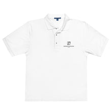 Load image into Gallery viewer, The CocoCB Premium Embroidered White Polo Shirt