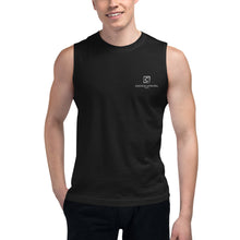 Load image into Gallery viewer, Men's Short sleeve Muscle Shirt (Black)