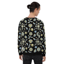 Load image into Gallery viewer, Men's Black Sweatshirt (floral)