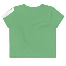 Load image into Gallery viewer, The Green CatWalk Cropped T-Shirt
