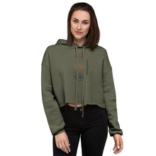 Load image into Gallery viewer, Women's Cropped Cut Hoodie (kisses)