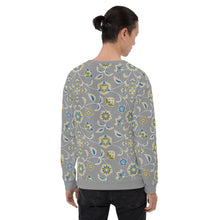 Load image into Gallery viewer, Men's Grey Sweatshirt (floral)