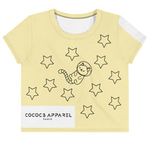 Load image into Gallery viewer, The StellarLight SpaceCat Cropped T-Shirt