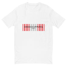 Load image into Gallery viewer, Men's Short Sleeve White T-Shirt (barcode)