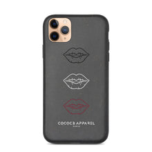 Load image into Gallery viewer, Biodegradable iPhone Case (kisses)