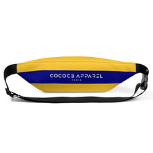 Load image into Gallery viewer, Yellow & Navy Blue Bum Bag