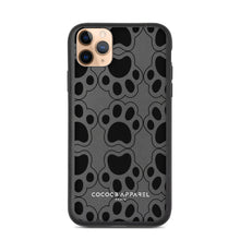 Load image into Gallery viewer, Biodegradable iPhone Case (cat paws)