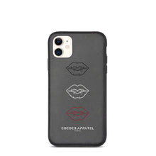 Load image into Gallery viewer, Biodegradable iPhone Case (kisses)