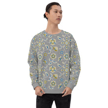 Load image into Gallery viewer, Men's Grey Sweatshirt (floral)
