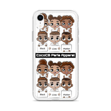 Load image into Gallery viewer, BLM Emoji iPhone Case