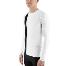 Load image into Gallery viewer, Men's White Long sleeve Muscle Shirt