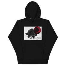 Load image into Gallery viewer, Men's Black Hoodie (roses)
