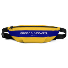 Load image into Gallery viewer, Yellow & Navy Blue Bum Bag
