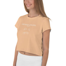 Carica l'immagine nel visualizzatore di Gallery, Maglietta Kitty corta beige naturale