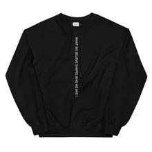 Load image into Gallery viewer, Women's Black Sweatshirt (wwbswwa)