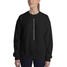 Load image into Gallery viewer, Women's Black Sweatshirt (wwbswwa)
