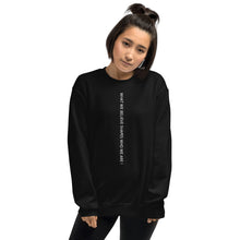 Load image into Gallery viewer, Women's Black Sweatshirt (wwbswwa)