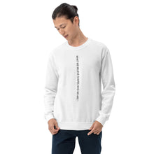 Load image into Gallery viewer, Men's White Sweatshirt (wwbswwa)