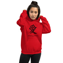 Load image into Gallery viewer, Women's Fire Red Hoodie (jp-love)