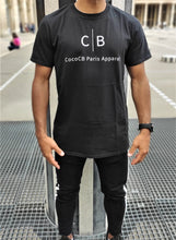 Charger l&#39;image dans la galerie, T-Shirt noir hommes (C|B)
