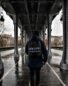 Black/White Backpack