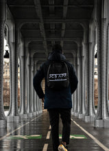 Load image into Gallery viewer, Black/White Backpack
