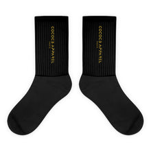 Charger l&#39;image dans la galerie, Chaussettes L&#39;or sur noir

